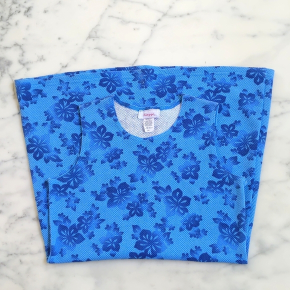 NWOT. Girl's Cotton Blended Stretchable Sleeveless Floral Summer Dress. - Picture 3 of 4